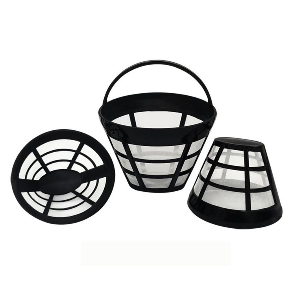 Coffee Filter Cone Mesh Reusable Strainer Replacement Part Coffee Maker Filter for Kitchen Commercial Cafe Workplace Travel
