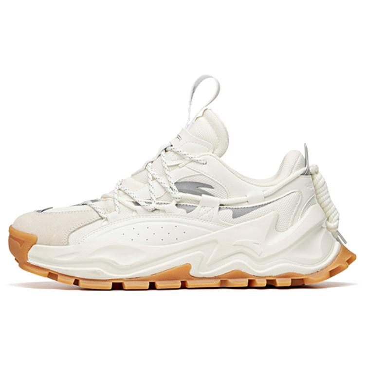 

Новые кроссовки Anta Hot с низким верхом, массивные, устойчивые к скольжению и истиранию, мужские, цвет принцесса слоновая кость 912038890-2 40