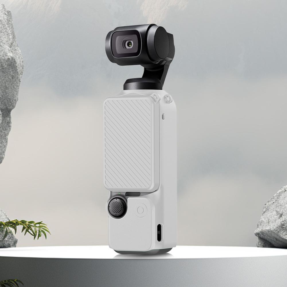 

Silicone Cover Case for DJI Osmo Pocket 3 Anti-Scratch Portable Sleeve Soft Lens Protective Case for DJI Osmo Pocket 3 Accessory серый