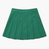 LECOQ GOLF Women'S Elastic Stretch Pleated Skirt _Gren Gr222Lsk42