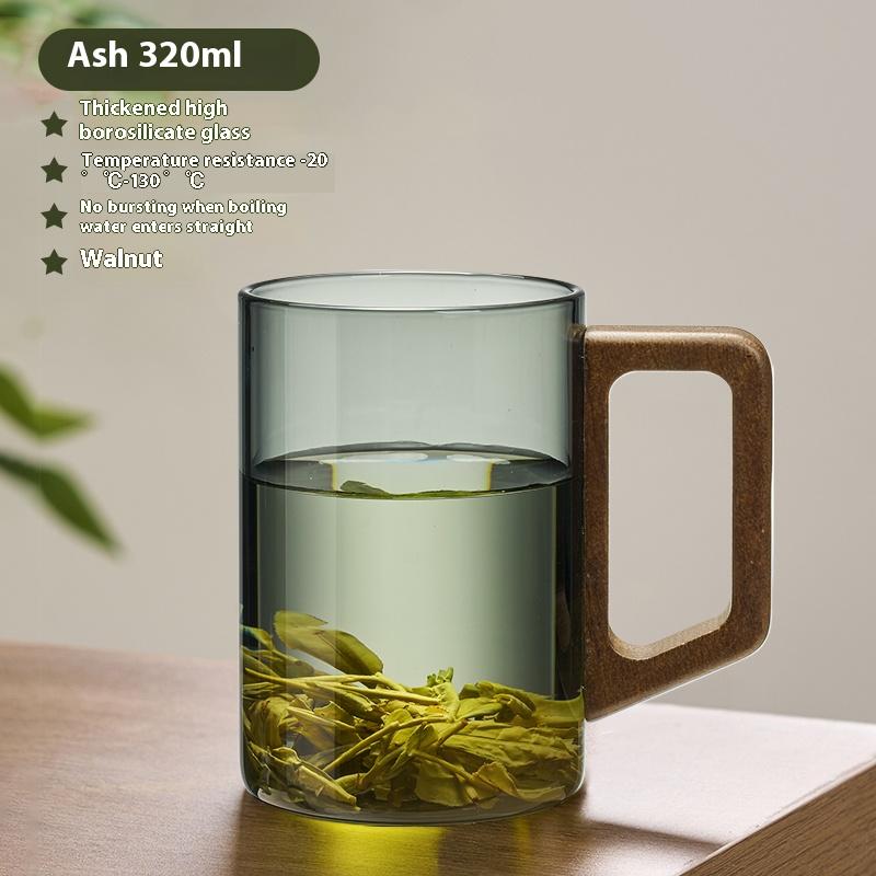 Gianxi Tea Cup High Borosilicate Glass Cup Green Tea Cup Heat-Resistant And Heat-Resistant Cup With Handle For Drinking Tea