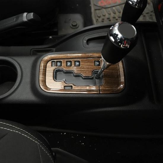 Gear Shift Panel Trim Cover Parts for 2011-17 Jeep Wrangler JK JKU Accessories