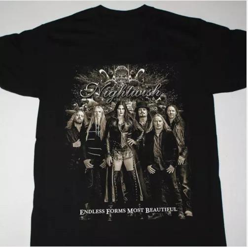 Nightwish Endless Forms Most Beautiful Black S to 5XL T Shirt Xmas Gift Unisex Unisex T-Shirt XL