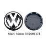 HIJK1 4pcs 55mm 56mm 65mm 70mm Car Wheel Center Caps Hubcap Cover for VW Volkswagen Jetta MK5 Golf Passat styling 3B7601171 1J0601171