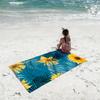 Sonnenblumen-Handtuch Schnelltrocknende Strandtücher Sind Geeignet Für Schwimmbäder Camping Yoga Und Das Fitnessstudio