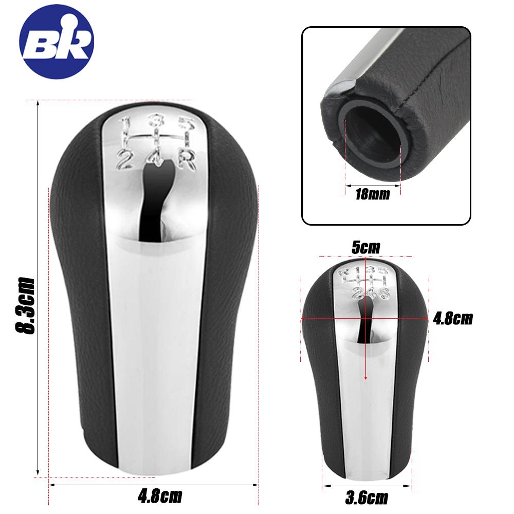 new 5 6 Speed Car Gear Shift Knob Gear shift Shifter Lever Stick For Toyota AYGO 2005-2014 Verso 2002-2009 Corolla 1992-2009