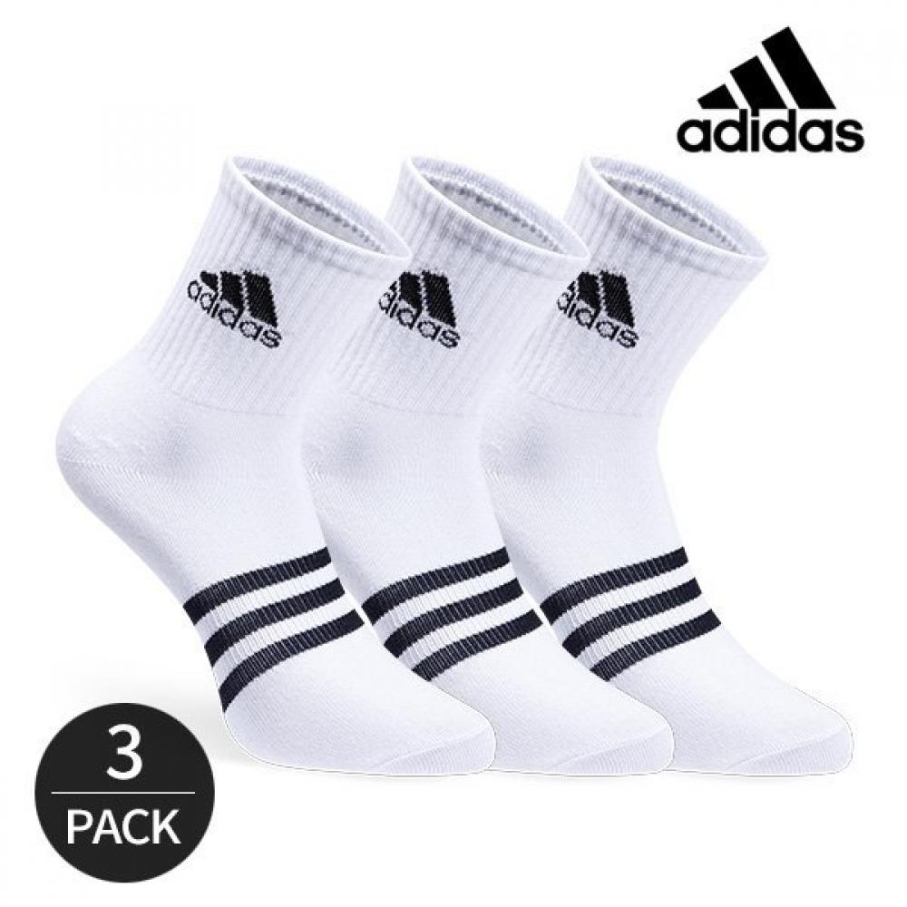 

Adidas Adidas Golf Women s Performance Central Three stripe Mid Neck Socks 3P WH