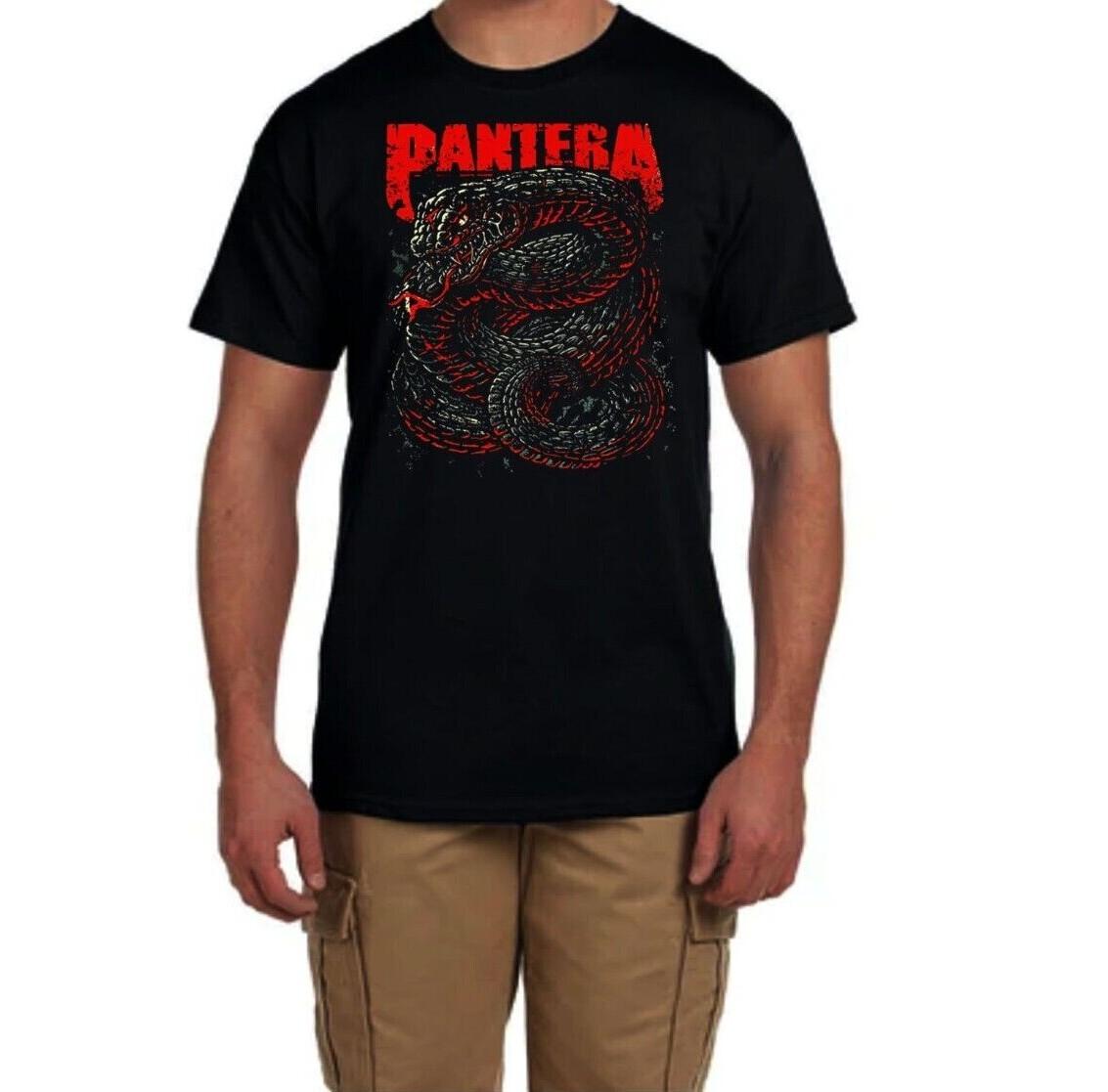 PANTERA S HEAVY METAL Punk Rock Black T Shirt XXL