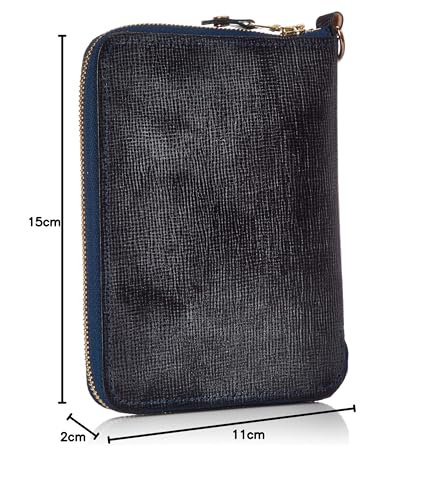 Glenroyal ORGANIZER WALLET, Large Capacity, Passport Holder, Made in England with Genuine Bridle Leather (Cowhide), Men's, 03-5925