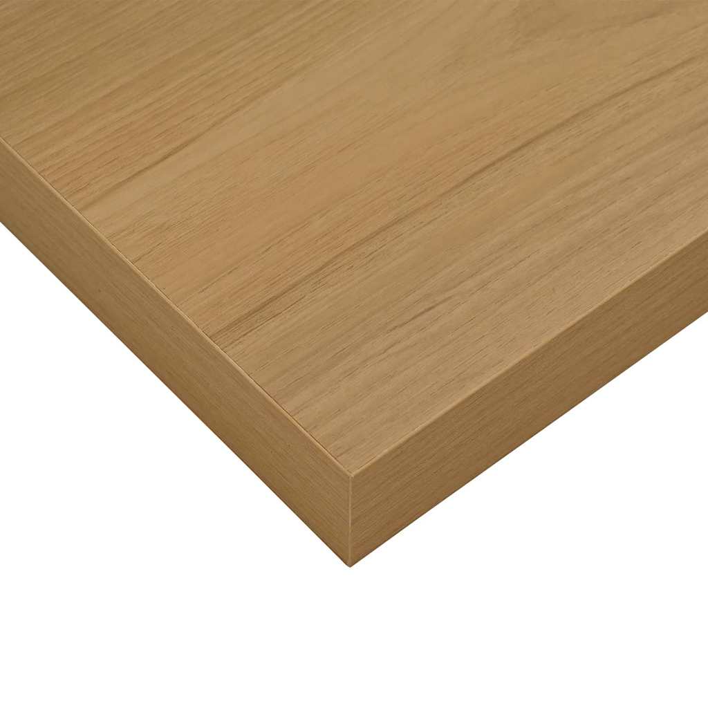 Wall Mounted Shelf Set 4 pcs Brown 90 x 23.5 x 4 cm Particleboard