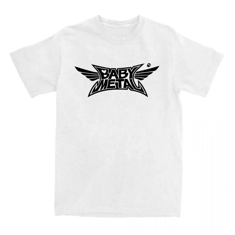 Japanese Band Babymetal Tshirt Short Sleeve Cotton Summer Tshirts For Wounisex Casual Unisex Hip Hop Streetwear Graphic Clothing