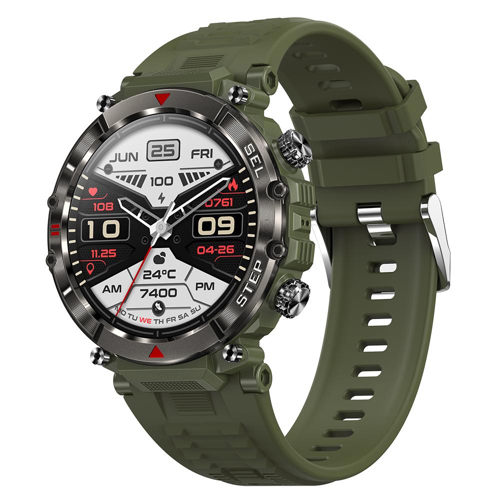 

100+ Спортивные мужские умные часы Bluetooth Call Водонепроницаемые умные часы 360 мАч батарея Фитнес-часы для женщин Xiaomi Huawei Ios With Original Box