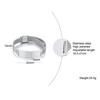 Personalized Mesh Bracelet for Women,Custom Engrave Inspiration Quto Name Wristband, Adjustable Chain Stainless Steel