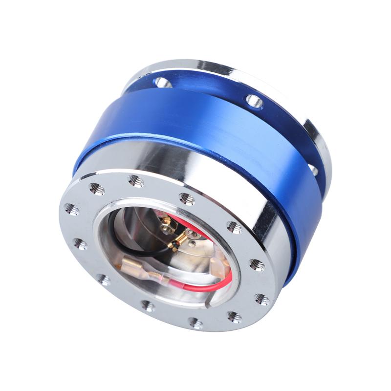 Car Modification Quick Release Steering Wheel Hub Adapter 6 Hole Snap Off Boss Kit Aluminium 1pcs