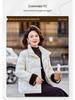 Premium Winter Down Jacket for 45-Year-Old Women: Short, Stylish, Cotton-filled Outerwear