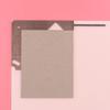Multi-Function Book Cover Positioning Ruler Stainless Steel Marking Tool Durable Gauge Ruler