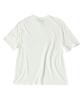 TRAVEL Imperial Pigment Henley Neck Short Sleeve Tee Cream