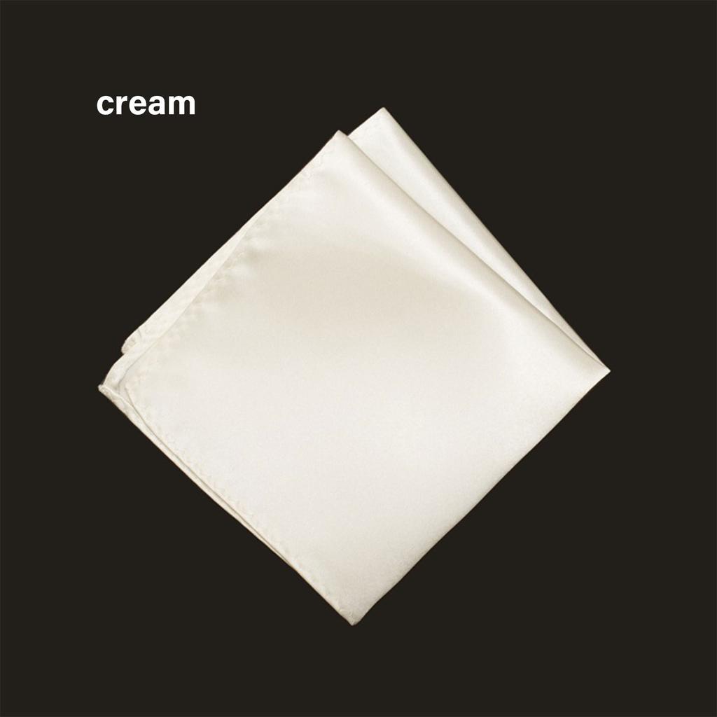 2PCS Men's Pocket Square Classical Rayon Handkerchief For Business Meeting Formal Occasion Solid Color Banquet Kerchief