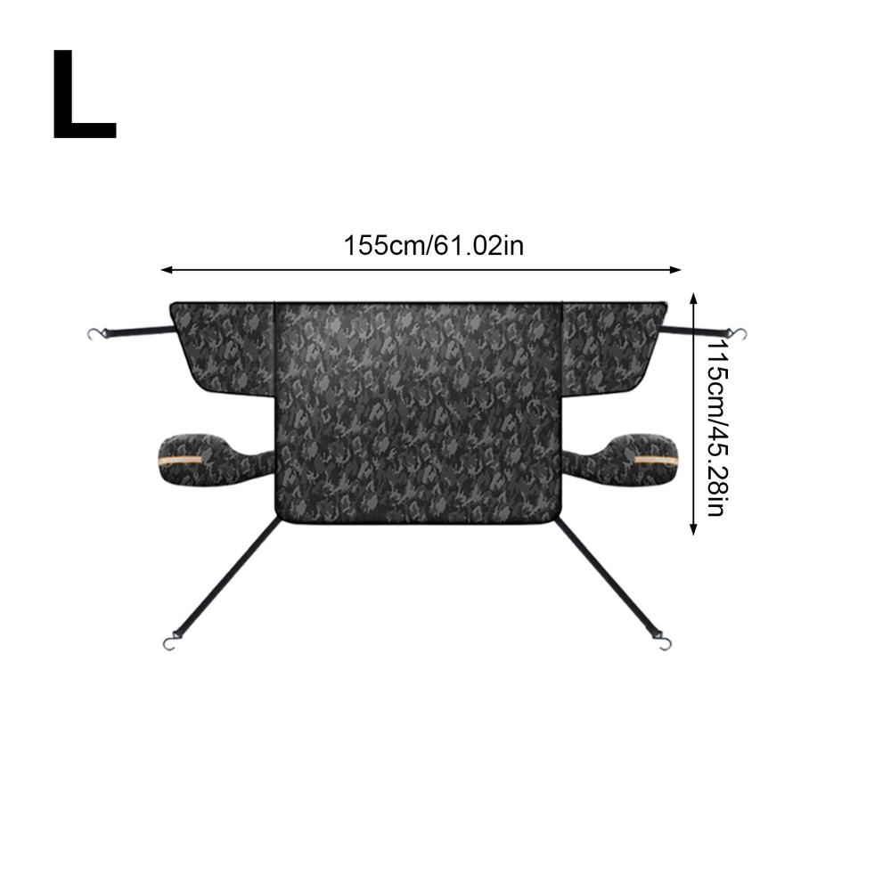 Car Windshield Cover Windproof Heavy Duty Protector Winter Car Oxford Fabric Ice Rain Cover for Vehicle Motorcycle Sedan Pickup