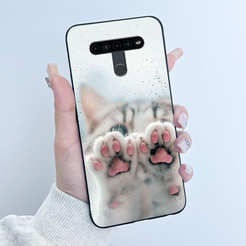 Casing For LG K41S K51S LM-K410 LM-K510 Super-Thin Slim Case Luxury Cute Cool Boys Girls Black Matte Soft Silicone Back Cover