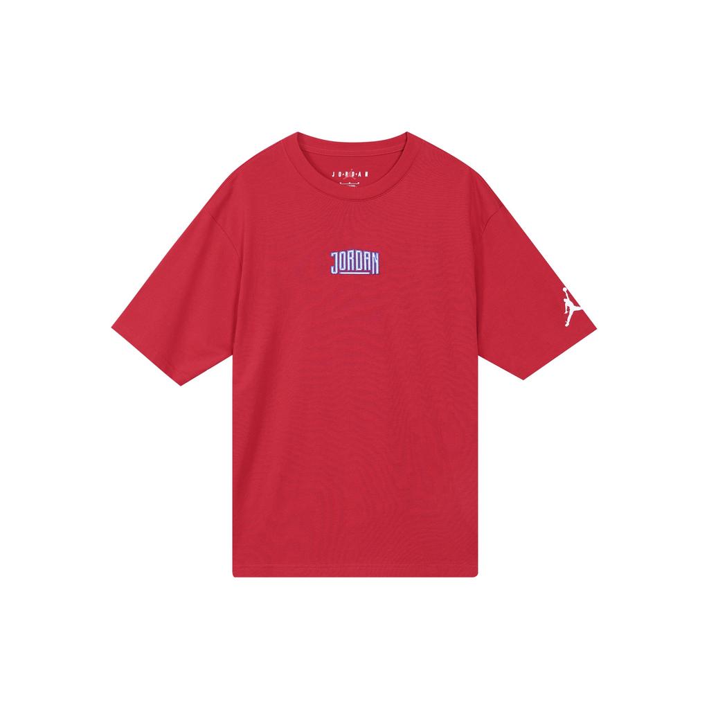 Jordan Jumpman Graphic Print Short Sleeve T-Shirt Men Tops Red DO8906-687