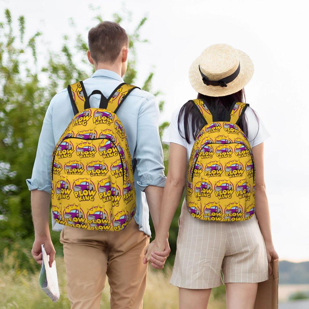 Plow King The Healthy Competition Backpack Hot Sale Daypack Large Capacity BookBag School Bag Shoulder Bags for Men Women