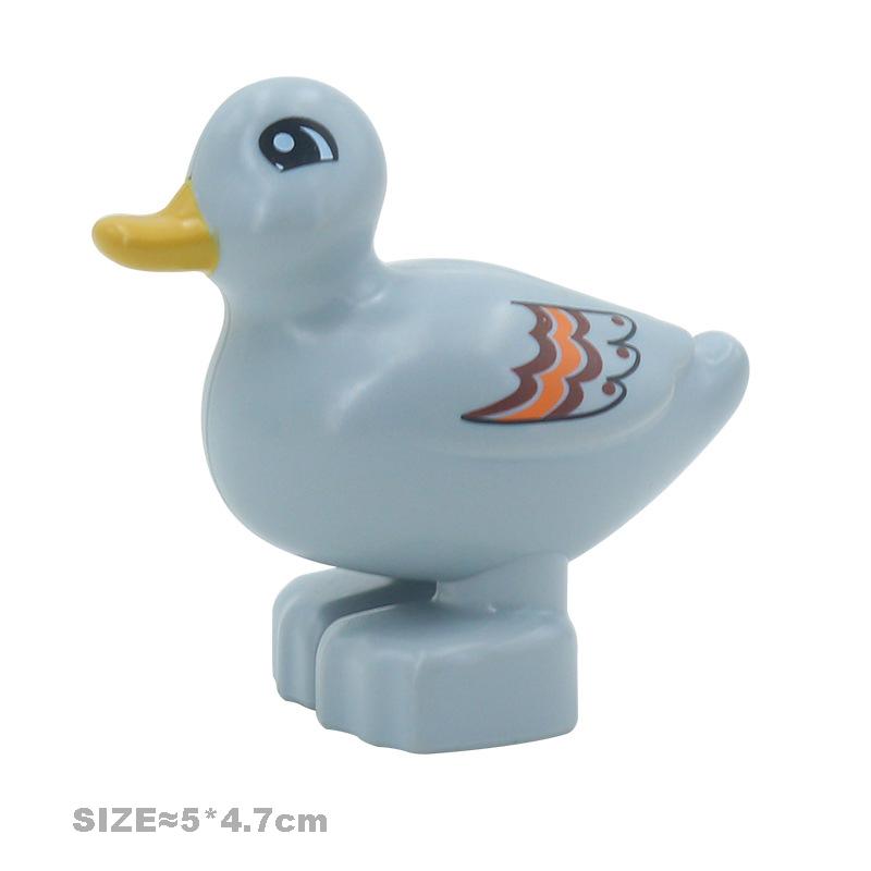 

Зоопарк Животные Большие Строительные Блоки Кирпичи Детали Аксессуары Интересные Детские Монтессори Обучающие Сборные Игрушки Для Детей Подарок