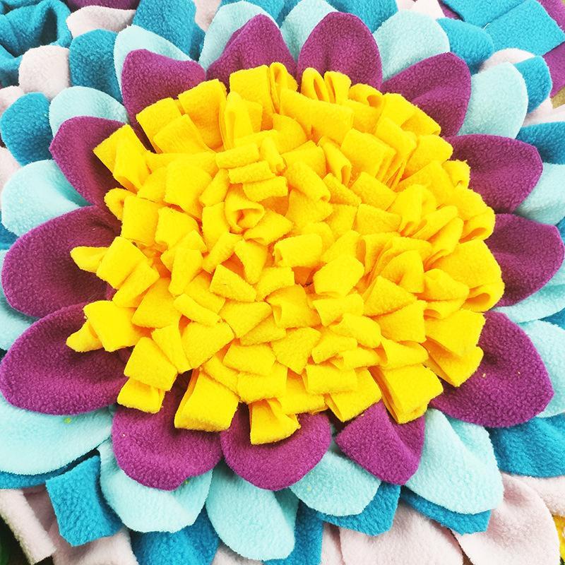 Dog Snuffle Mat Interactive Slow Feeding Puzzle 1PC Soft Washable Pet Boredom Relief Mat Encourages Natural Foraging for All Dogs