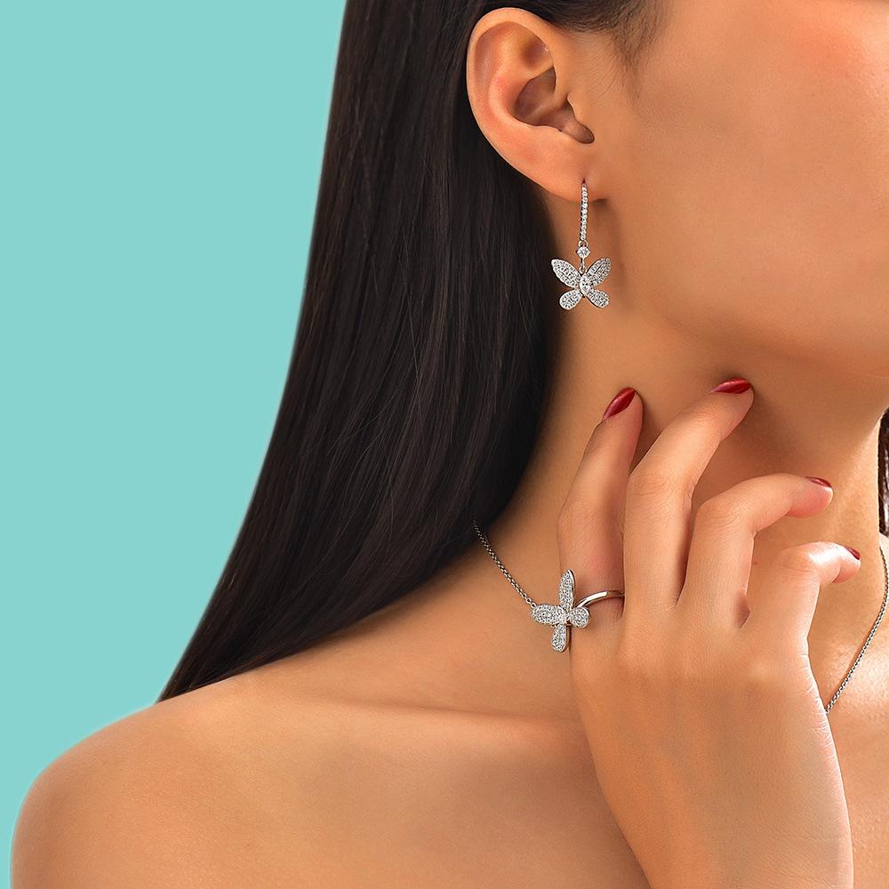 Gica Gema 5A Zircon Earrings 925 Sterling Silver 3*6mm Drop Earrings Unique Design Romantic Fine Jewelry Wedding Party Gifts New Trend