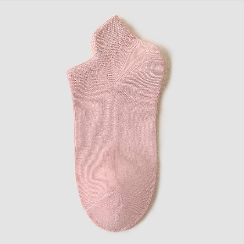 Female Spring and Summer Leisure Pure Cotton Ear Lifting Anti Wear Sweat Socks