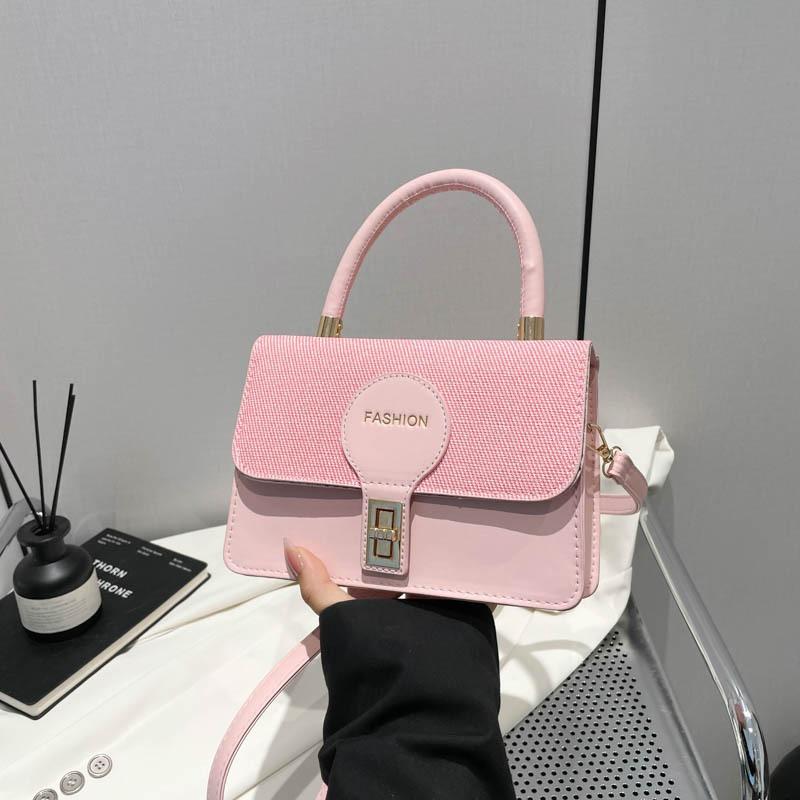 Summer New Retro Small Square Bag, High-end Light Luxury Daily Versatile Single Shoulder Oblique Span Bag, Classic Handbag