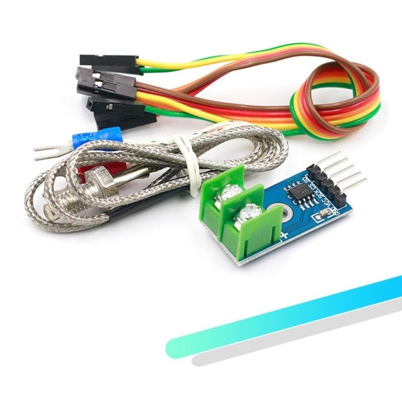 Packung mit 2 MAX6675 Temperatursensor Modulplatinen für Heim-Elektronikprojekte DC3V-5.5V Betriebsspannung