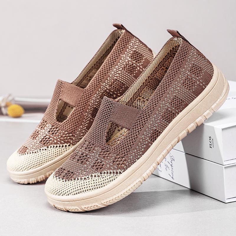 Fashion Shoes for Women Walking Shoes Slip On Arch Support Memory Foam Breathable Sneakers Summer Comfortable Casual Trainers