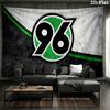 Hannover 96 Art Wall Tapestry, Aesthetic Printed Fabric Blanket, Suitable for Bedroom, Living Room, and Home Decor.