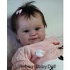 50CM Soft and Full Body Silicone Reborn Toddler Girl Doll Maddie Soft 3D Skin Multiple Layers Painting Visible Veins