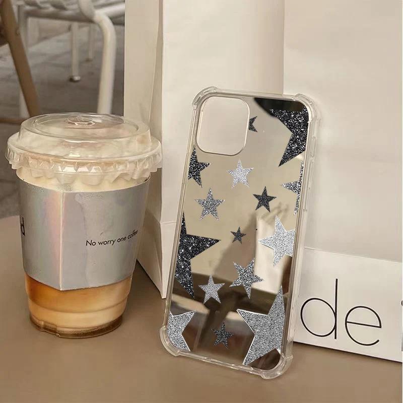 Shining Star Pattern Phone Case For iphone 17 Air 16 Pro Max 15 14 13 12 Pro Plus X XR XS MAX 8 7 Plus Cover