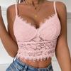 Sommer Bestseller: Europäischer & Amerikanischer Stil Spitze Besatz Ausgeschnitten Dünne Tasse Weste Sexy Dessous