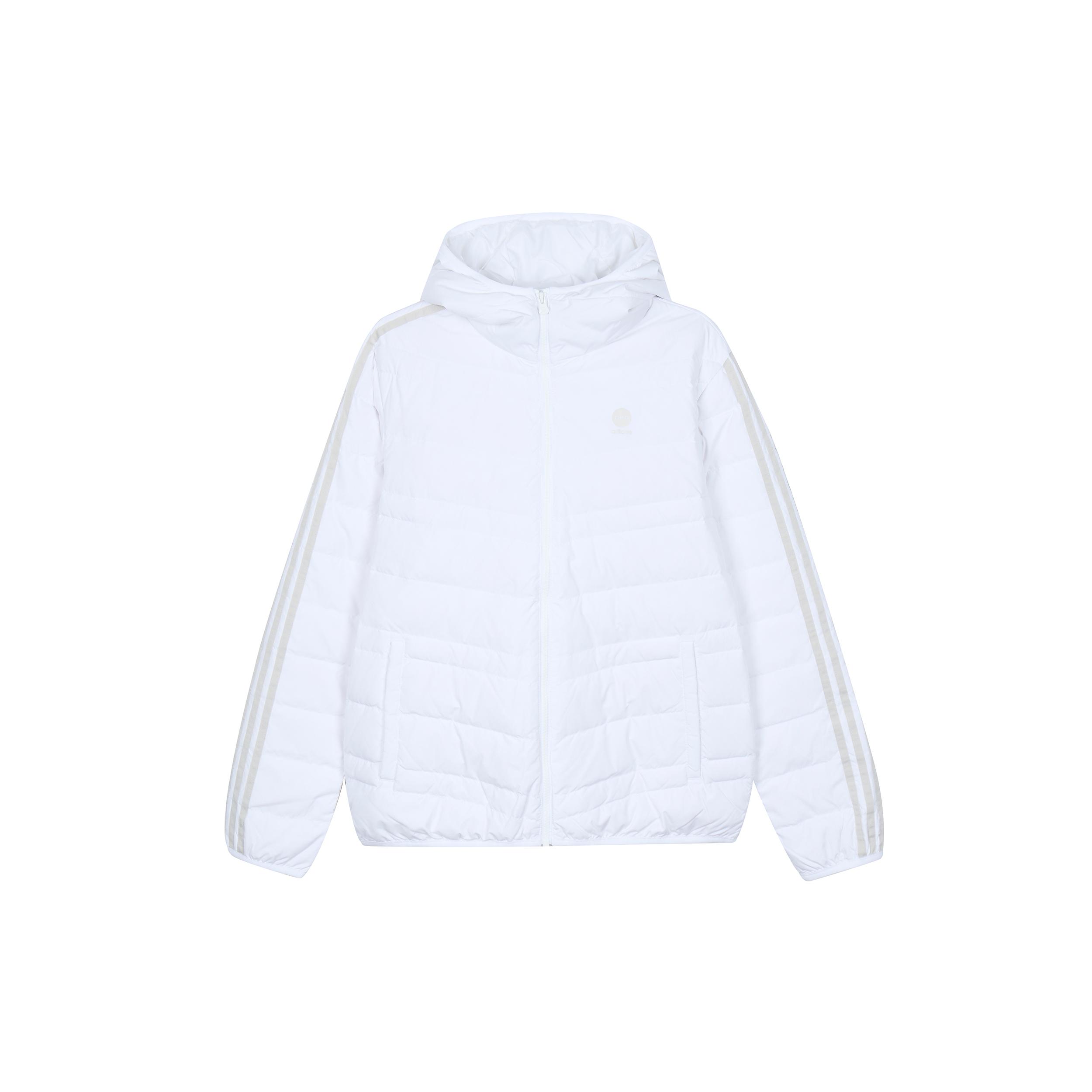 Adidas Neo Пуховики Унисекс Белые С капюшоном Утепленные Другие HN4792 XXS