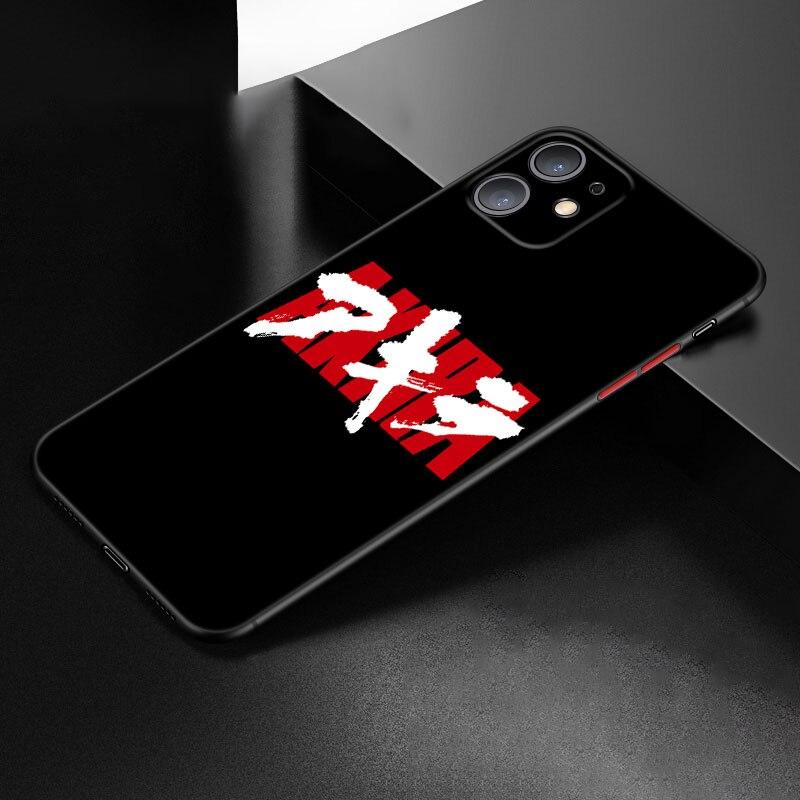 Akira 1988 Film Pouzdro na telefon Pro Apple iPhone 12 13 Mini 11 Pro Max XR X XS MAX 8 7 6S 6 Plus SE 5S 5 2020 Měkké TPU Černý Kryt