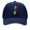 Moderne Italien Flagge Typografie Emblem Sandwich Baseballkappe Sonnenkappe Outdoor Workouts Hut