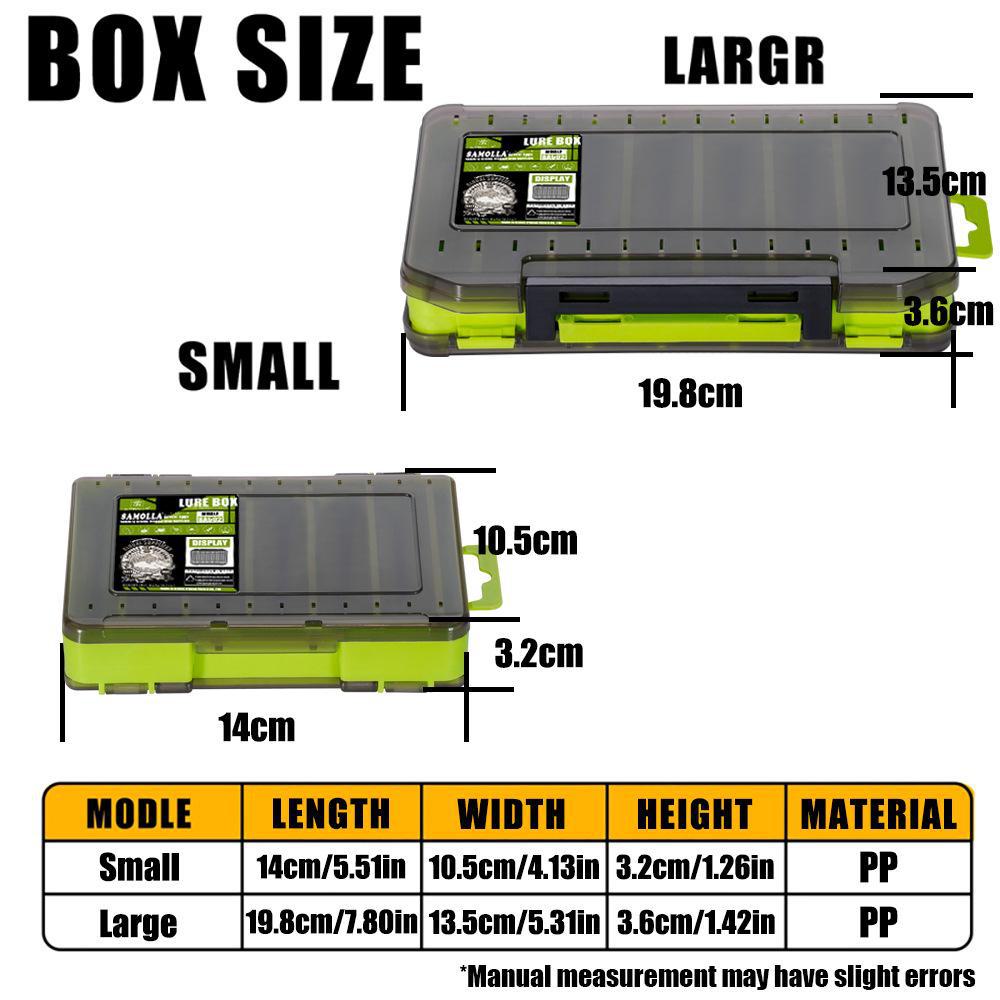SAMOLLA Fishing Gear & Lure Storage Box