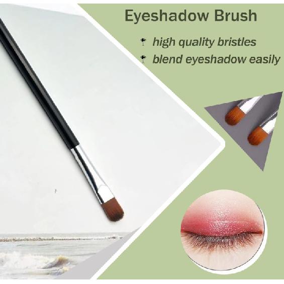4-Piece Eyeshadow Brush Eyeliner Brush Set Eyebrow Brush Nose Brush Travel Cosmetic Makeup Brush Sickle Nose Shadow Brush