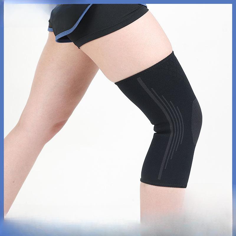 

Наколенники для спорта на открытом воздухе, нейлоновые наколенники, эластичные трикотажные наколенники, защитные корзины для ног, защита ног для бега