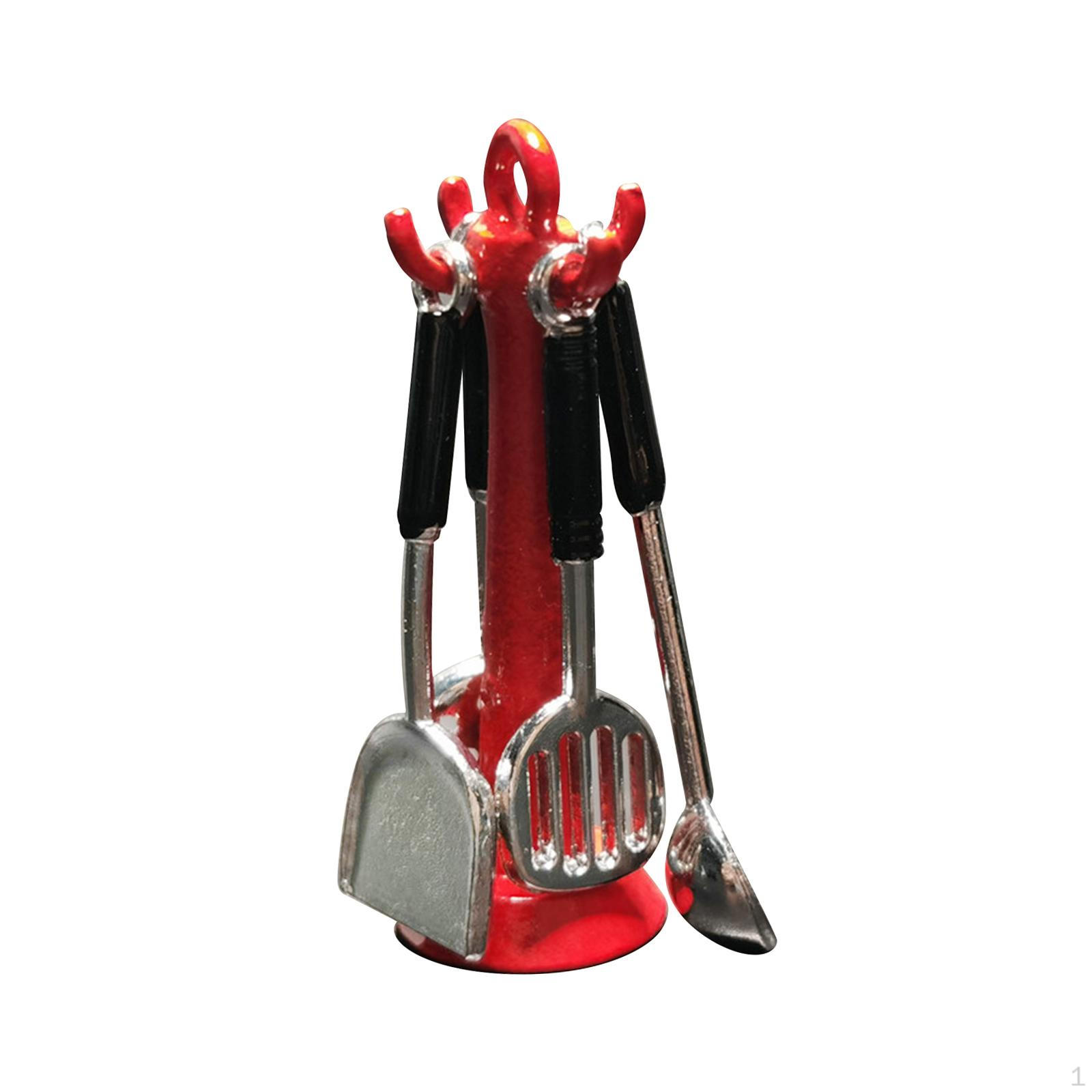 Dollhouse Kitchen Utensil Set for Creative Play