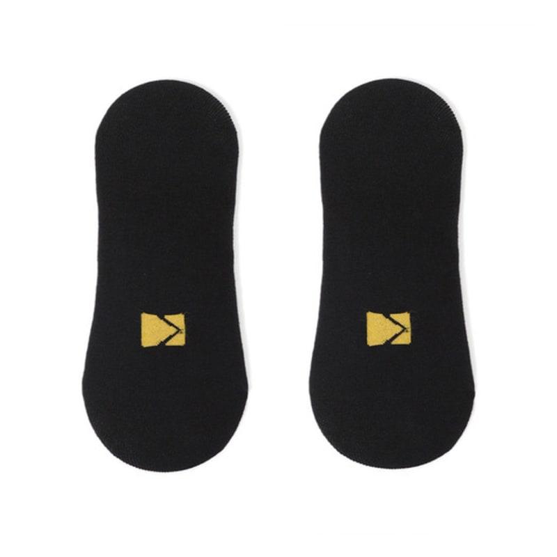 KODAK Apparel Lettering No-Show Socks BLACK