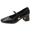 Single Shoe Women 2026 Spring and Autumn New Item, Thick Heel Mary Jane Paired with Cheongsam Shoes for Women