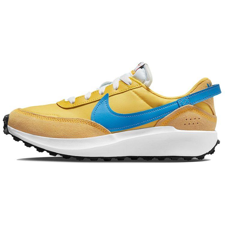 Nike  Waffle Debut Vivid Sulfur Light Photo Blue Women Sneakers Yellow Sanded-Gold University-Gold DH9523-700 36