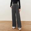 LEDIN Soft Fleece Knit Jogger Wide-Leg Casual Pants