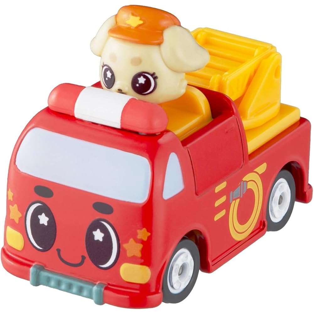 Takara Tomy Tomica Go! Go! Vehicles Mocot and Fine Vehicle Star Edition Toy Cars Set