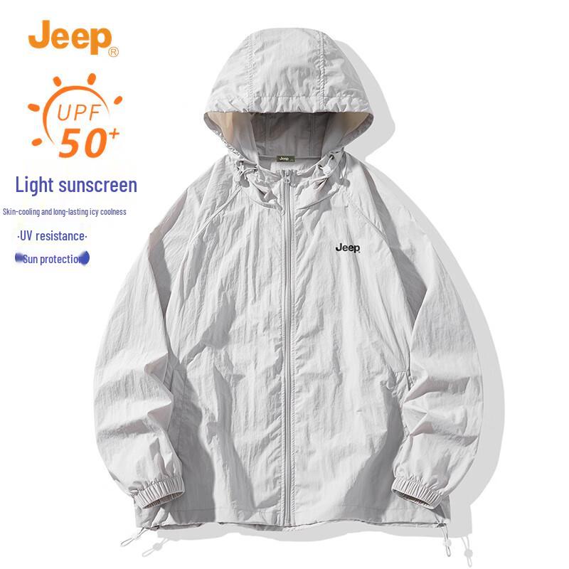 JEEP Men s 2025 Summer UPF 50+ Sun Protection Jacket XL
